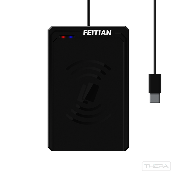 R502CL USB-C (C10) Temassız Akıllı Kart Okuyucu